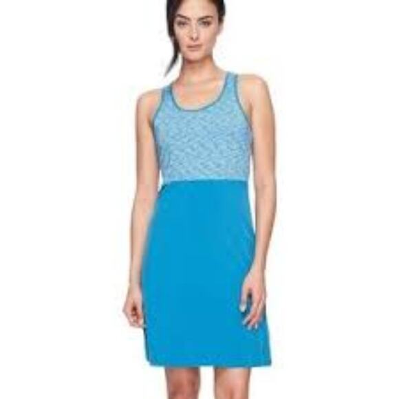 NWOT Smartwool Willow Glacier Blue Merino Wool Dress S - Picture 2 of 13